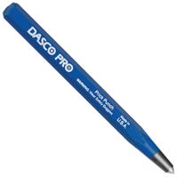 Dasco Pro 539-0 Prick Punch, 1/4 in Tip, 4 in L, HCS