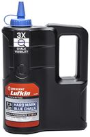 Crescent Lufkin HardMark Series CB25BA Advanced Chalk Refill, Blue, 2.5 lb Bottle