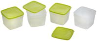 Arrow Plastic 4305 Storage Container, 1.5 pt Capacity, Plastic, Clear, 4-1/4 in L, 4-1/4 in W, 6-1/4 in H