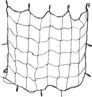 ProSource FH92103 Cargo Net, 48 in L, 36 in W, Rubber, Black