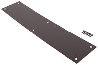 ProSource 32238ORB-PS Push Plate, Aluminum, Oil-Rubbed Bronze, 15 in L, 3-1/2 in W, 0.8 mm Thick