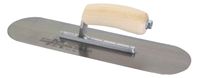 Marshalltown SP10 Pool Trowel, Carbon Steel Blade, Curved Handle, Wood Handle, 3 in OAW