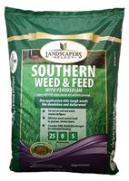 Landscapers Select 902730 Weed and Feed Fertilizer, 17 lb Bag, Granular, 25-0-5 N-P-K Ratio