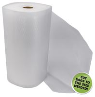 Weston 30-0011-W Vacuum Bag Roll, Plastic, Clear