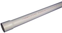 Charlotte Pipe PVC 04015B 0800 Pipe, 1-1/2 in, 20 ft L, SCH 40 Schedule, PVC, White