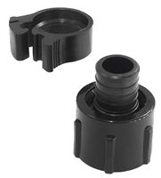 Flair-It PEXLOCK 30780 Pipe Adapter, 1 in, Female, Polysulfone, Black, 100 psi Pressure