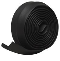 Frost King G9H Garage Door Bottom Kit, 2-1/4 in W, 9 ft L, Rubber, Black