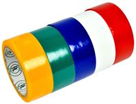 Gardner Bender GTPR-575 Electrical Tape, 12 ft L, 3/4 in W, Assorted