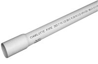 JM Eagle SDR Series 2915 Pipe, 1/2 in, 20 ft L, Solvent Weld, PVC