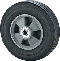ProSource CW/W-005 Hand Truck Wheel, Nil, 8 x 2-1/4 in Tire, 1-3/4 in Dia Hub, Rubber