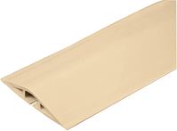 Wiremold CDI-5 Cord Protector, 5 ft L, 2-1/2 in W, Rubber, Ivory