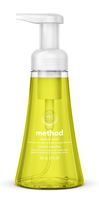 method 1162 Foaming Hand Wash, Liquid, Lemon Yellow, Lemon Mint, 10 oz Bottle