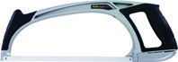 Stanley 20-531 Hacksaw, 12 in L Blade, 24 TPI, 4-1/4 in D Throat, Contour-Grip Handle, Aluminum/Rubber Handle