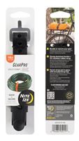 Nite Ize GearPro USS18-01-R3 Utility Strap, 0.92 in W, 18 in L, 70 lb Working Load, Aluminum/Rubber, Black