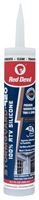 Red Devil STORMGUARD 787 Silicone Sealant, Clear, 10 to 100 deg F, 300 mL Cartridge