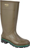 Servus Northener Series 75120-12 Non-Insulated Work Boots, 12, Brown/Green/Olive, PVC Upper, Insulated: No