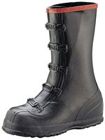 Servus T369-13 Over Shoe Boots, 13, Black, Buckle Closure, No