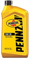 Pennzoil 550034991/3539 Motor Oil, 30WT, 1 qt Bottle, Pack of 6