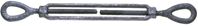 BARON 15-5/8X6 Turnbuckle, 3500 lb Working Load, 5/8 in Thread, Eye, Eye, 6 in L Take-Up, Galvanized Steel