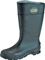 Servus 18821-11 Knee Boots, 11, Black, PVC Upper, Insulated: No