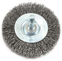 Forney 72733 Wire Wheel Brush, 2-1/2 in Dia, 0.012 in Dia Bristle