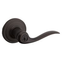 Kwikset Signature Series 740TNL 11PSMTRCAL Entry Lever, Venetian Bronze, Zinc, Residential, Re-Key Technology: SmartKey