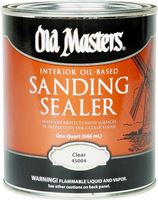 Old Masters 45004 Sanding Sealer, Clear, Liquid, 1 qt, Canister