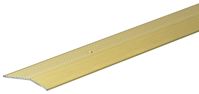 Frost King H1591FB3 Carpet Bar, 3 ft L, 2 in W, Fluted Surface, Aluminum, Gold, Satin