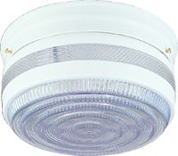 Boston Harbor F15WH02-10043L Two Light Ceiling Fixture, 120 V, 60 W, 2-Lamp, A19 or CFL Lamp, White Fixture