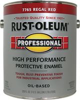 Professional 7765402 Enamel Paint, Oil, Gloss, Regal Red, 1 gal, Can, 230 to 390 sq-ft/gal Coverage Area