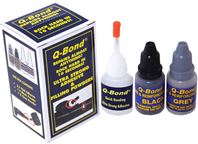 Q-Bond QB2 Adhesive Repair Kit, Liquid, Irritating, Colorless, 5 mL Bottle