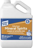 Klean Strip GKSP94214 Mineral Spirit Thinner, Liquid, Solvent, Light Yellow, 1 gal, Can, Pack of 4