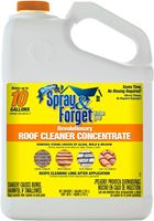 Spray & Forget SFRCG04 Roof Surface Cleaner, Liquid, Orange, 1 gal