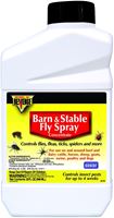 Bonide REVENGE 46178 Barn and Stable Fly Spray, Liquid, Brown/Yellow, Mild Solvent, 12 qt