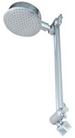 Whedon Elephant Series SRW2C Shower Head, 1/2 in Connection, Female, Brass, Chrome, 3-1/2 in Dia