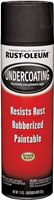 Rust-Oleum 248657 Undercoating Spray Paint, Black, 15 oz, Can