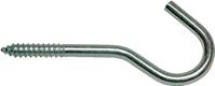 National Hardware 2040BC Series N220-517 Ceiling Hook, 3/4 in Opening, #4 Thread, 3-7/8 in L, Steel, Zinc, Pack of 20