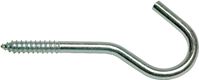 National Hardware 2040BC N220-491 Ceiling Hook, 75 lb Working Load, #2, Steel, Zinc, Pack of 20