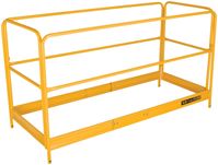 Metaltech Jobsite Series I-CISGRJP Guardrail System, Steel, Powder-Coated