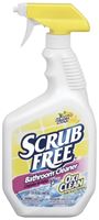 Scrub Free 35240 Bathroom Cleaner, 32 oz, Bottle, Liquid, Lemon, Turbid