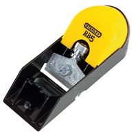 Stanley RB5 Series 12-105 Block Plane, 2 in W Blade, Steel Blade, Metal Body, Contoured Handle