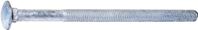 Midwest Fastener 05530 Carriage Bolt, 1/2-13 in Thread, NC Thread, 8 in OAL, 2 Grade