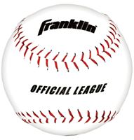 Franklin Sports 1532 Baseball, 9 in Dia, Cork/Rubber, Orange/White