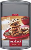 Goodcook 04022 Cookie Sheet, 17 in L, 11 in W, Steel