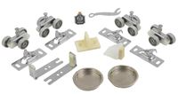 RENIN BP831BB-04800-AL Hardware and Track Set, 48 in L Track, Aluminum, For: Bypass Door