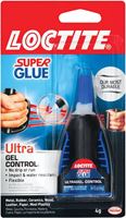 Loctite 1363589 Ultra Glue Gel, Gel, Irritating, Clear, 4 g Bottle