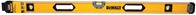 DeWALT DWHT43248 Box Beam Level, 48 in L, 3-Vial, 2-Hang Hole, Non-Magnetic, Aluminum