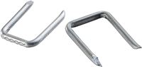 Gardner Bender MS-1577 Cable Staple, 9/16 in W Crown, 1-1/4 in L Leg, Metal, Graphite, 50/PK