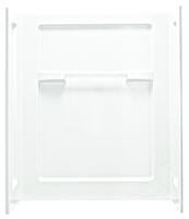 Sterling Advantage Series 62034100-0 Shower Wall Set, 48 in L, 34 in W, 55-1/4 in H, Vikrell, Swirl Gloss, White