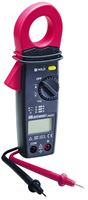 Gardner Bender GCM-221 Clamp Meter, 600 A, 600 VAC, 600 VDC, 1 MOhm, LCD Display, Black